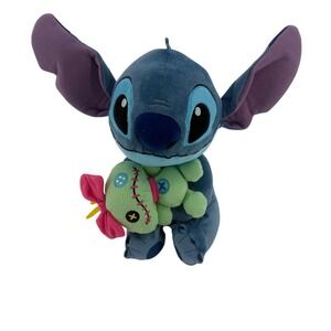 Official Disney Lilo STITCH Plush Toy 12" Holding Scrump Excellent Condition